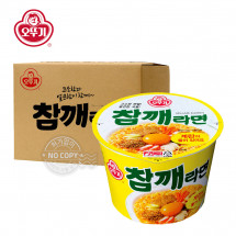 [박스] 오뚜기 참깨라면 큰컵 110g 12입